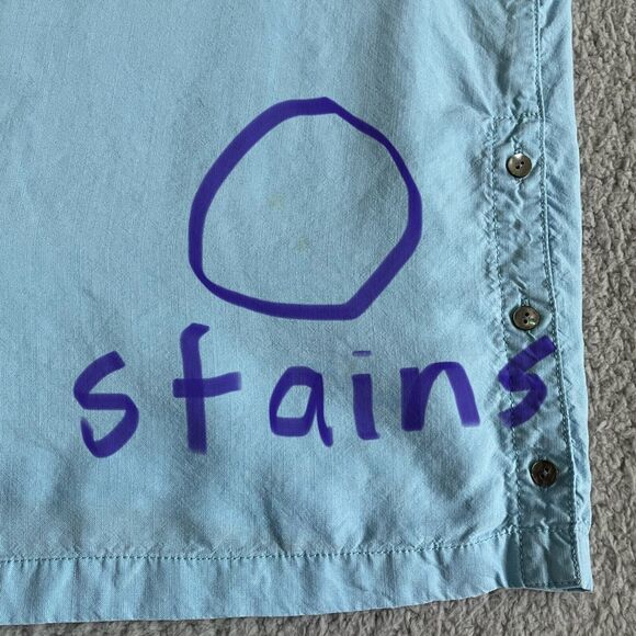 J.Jill Pure Jill Button Up Top Women Size XL Blue 100% Lyocel Long Sleeve - Picture 3 of 13